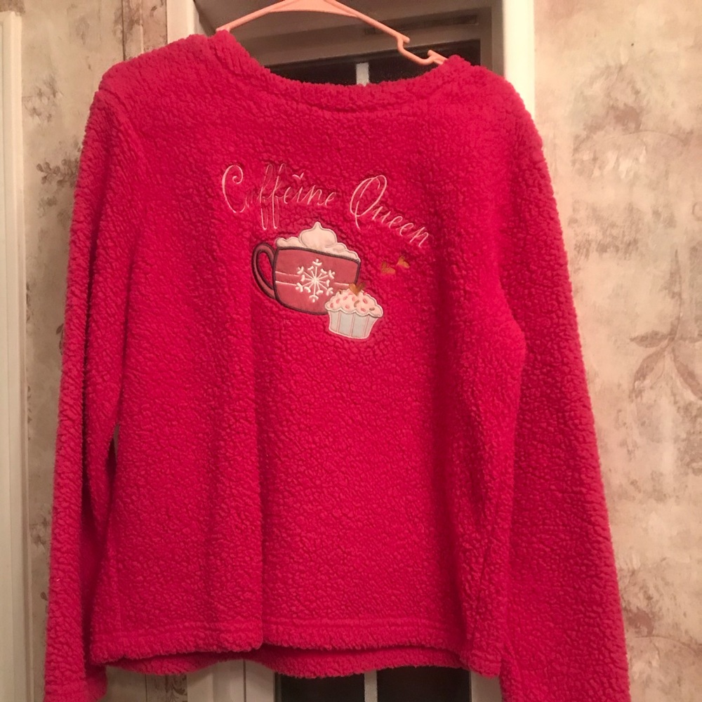 Cozy pj top sweater